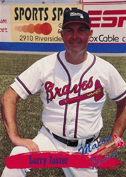 1995 Multi-Ad Macon Braves #NNO Larry Jaster Front