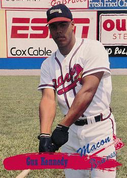 1995 Multi-Ad Macon Braves #NNO Gus Kennedy Front