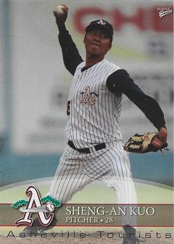 2008 MultiAd Asheville Tourists #15 Sheng-An Kuo Front