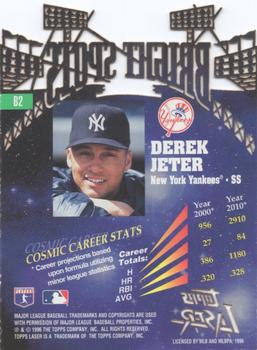 1996 Topps Laser - Bright Spots #B2 Derek Jeter Back