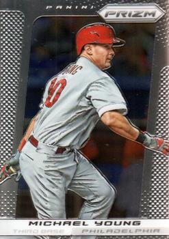 2013 Panini Prizm #89 Michael Young Front