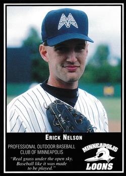 1994 Minneapolis Loons #NNO Erick Nelson Front