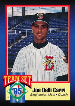 1995 Binghamton Mets #NNO Joe Delli Carri Front