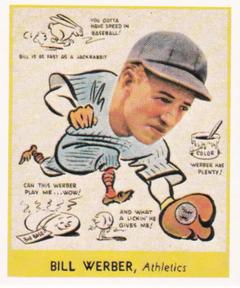 1985 Galasso 1938 Goudey Heads Up (reprint) #283 Billy Werber Front