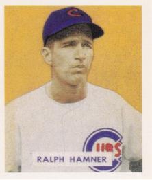1988 1949 Bowman Reprint #212 Ralph Hamner Front
