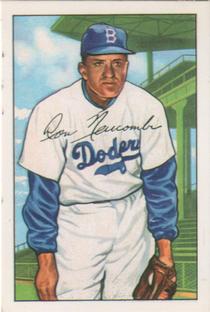 1987 Card Collectors 1952 Bowman Reprint #128 Don Newcombe Front