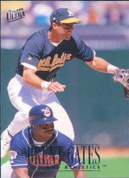 1996 Ultra #113 Brent Gates Front