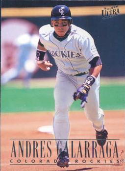 1996 Ultra #189 Andres Galarraga Front