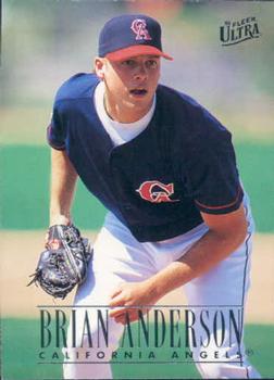 1996 Ultra #24 Brian Anderson Front