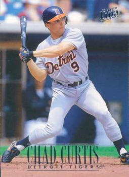 1996 Ultra #57 Chad Curtis Front