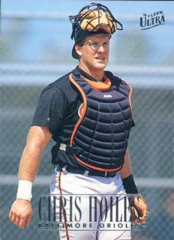 1996 Ultra #6 Chris Hoiles Front