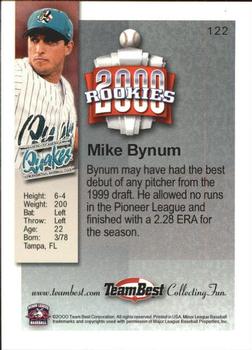 2000 Team Best Rookies #122 Mike Bynum Back