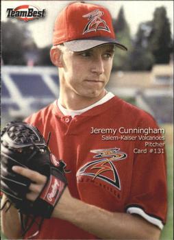 2000 Team Best Rookies #131 Jeremy Cunningham Front
