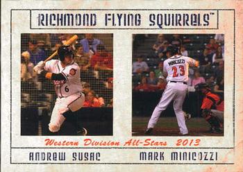 2013 Grandstand Eastern League All-Stars #10 Andrew Susac / Mark Minicozzi Front