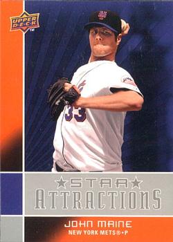 2008 Upper Deck - Star Attractions #SA-4 John Maine Front