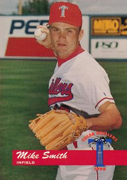 1995 Tulsa Drillers #21 Mike Smith Front