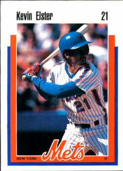 1989 Kahn's New York Mets #NNO Kevin Elster Front