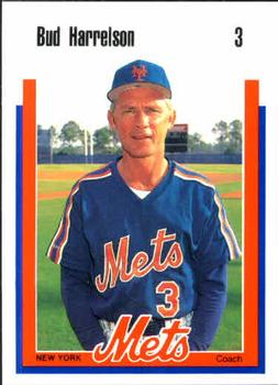 1989 Kahn's New York Mets #NNO Bud Harrelson Front