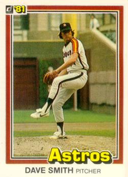 1981 Donruss #23 Dave Smith Front