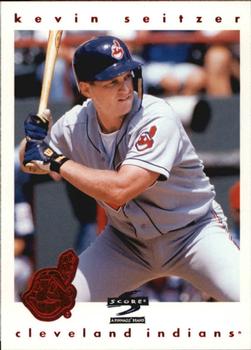 1997 Score Cleveland Indians Update #11 Kevin Seitzer Front