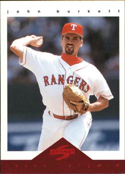 1997 Score Texas Rangers #14 John Burkett Front