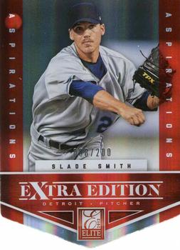 2012 Panini Elite Extra Edition - Aspirations Die Cuts #84 Slade Smith Front