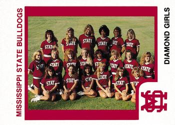 1992 Mississippi State Bulldogs #NNO Diamond Girls Front