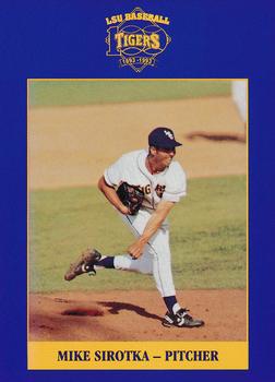 1993 LSU Tigers #14 Mike Sirotka Front