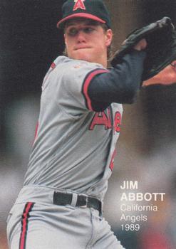1989 Pacific Cards & Comics Baseball's Best Four (unlicensed) #4 Jim Abbott Front
