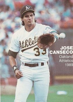 1989 Pacific Cards & Comics Baseball's Best Five (unlicensed) #3 Jose Canseco Front