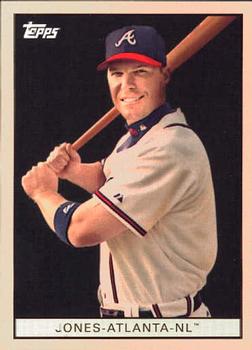 2008 Topps - Trading Card History #TCH31 Chipper Jones Front