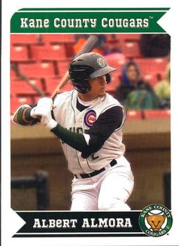 2013 Grandstand Kane County Cougars #2 Albert Almora Front
