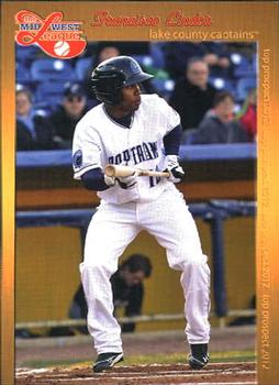 2012 Grandstand Midwest League Top Prospects #NNO Francisco Lindor Front