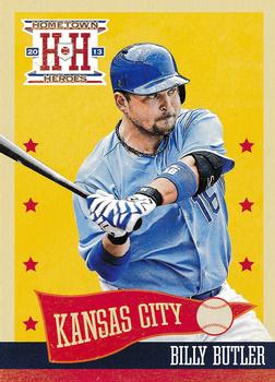 2013 Panini Hometown Heroes #7 Billy Butler Front