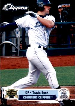 2011 Choice Columbus Clippers #03 Travis Buck Front