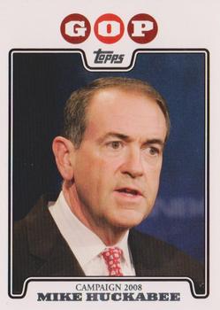 2008 Topps - Campaign 2008 #C08-MH Mike Huckabee Front