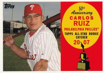 2008 Topps - All-Rookie Team 50th Anniversary #AR73 Carlos Ruiz Front