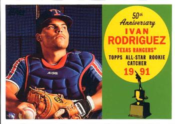 2008 Topps - All-Rookie Team 50th Anniversary #AR20 Ivan Rodriguez Front