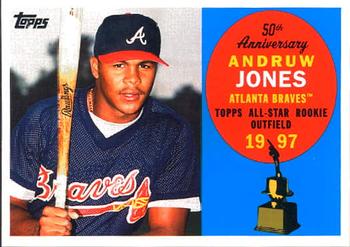 2008 Topps - All-Rookie Team 50th Anniversary #AR27 Andruw Jones Front