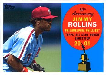 2008 Topps - All-Rookie Team 50th Anniversary #AR29 Jimmy Rollins Front