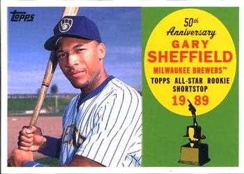 2008 Topps - All-Rookie Team 50th Anniversary #AR2 Gary Sheffield Front