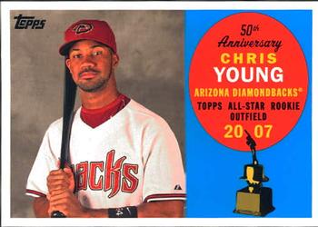 2008 Topps - All-Rookie Team 50th Anniversary #AR59 Chris Young Front