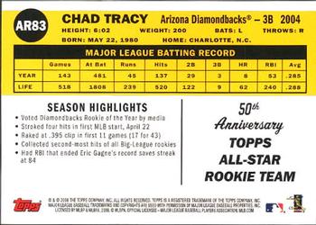2008 Topps - All-Rookie Team 50th Anniversary #AR83 Chad Tracy Back