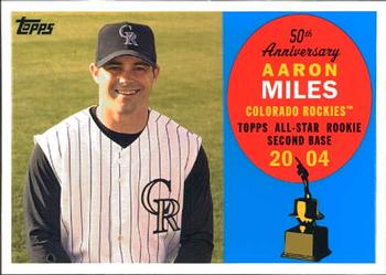 2008 Topps - All-Rookie Team 50th Anniversary #AR85 Aaron Miles Front