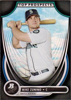 2013 Bowman Platinum - Top Prospects #TP-MZ Mike Zunino Front