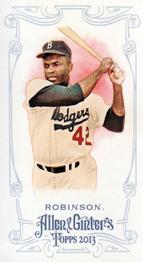 2013 Topps Allen & Ginter - Mini #42 Jackie Robinson Front