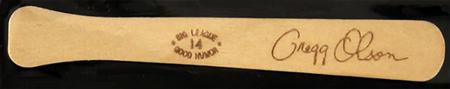 1990 Good Humor Big League Ice Cream Bats #14 Gregg Olson Front