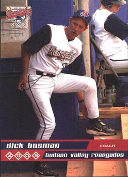 2005 Grandstand Hudson Valley Renegades #2 Dick Bosman Front