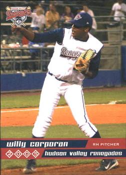 2005 Grandstand Hudson Valley Renegades #6 Willy Corporan Front