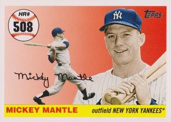 2008 Topps - Mickey Mantle Home Run History #MHR508 Mickey Mantle Front